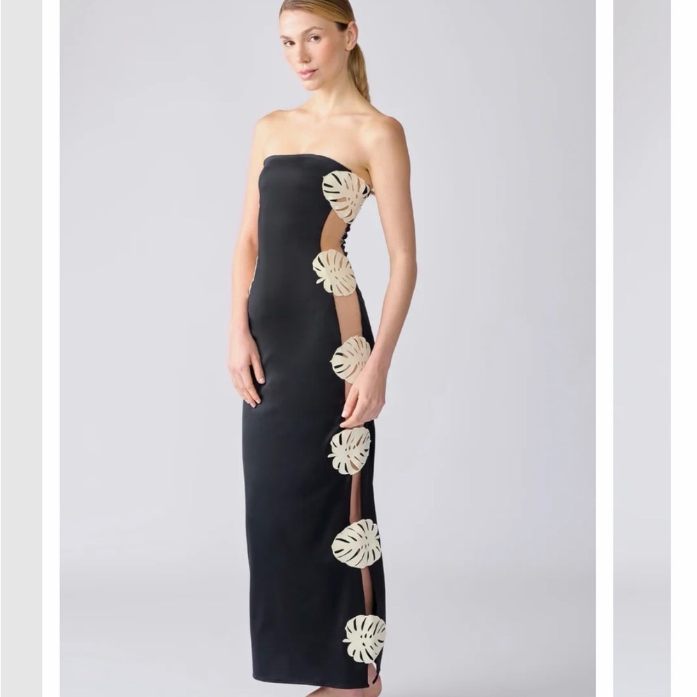 NWT HOJA ROTA STRAPLESS DRESS XS